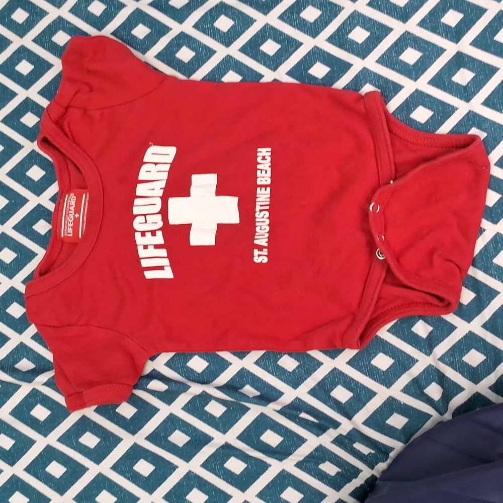 Lifeguard bodysuit for baby